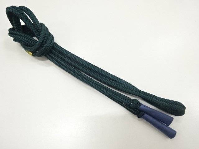 JAPANESE KIMONO / UNUSED HAND-TIED OBIJIME